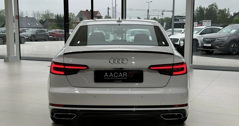 Audi A4 cena 119900 przebieg: 80919, rok produkcji 2019 z Piechowice małe 781